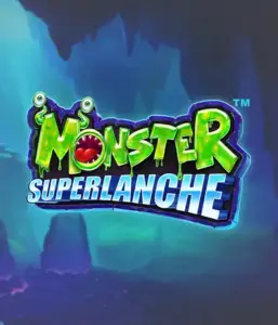 Explore the eerie depths with Monster Superlanche slot by Pragmatic Play, showcasing a bright and playful monster logo set against a shadowy cave background. This image portrays the adventure and mystery of a monster-themed game, ideal for those who enjoy quirky themes, delivering a fantastic gaming experience. 